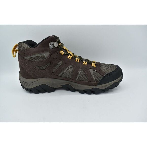 Merrell Mens Size 9 Oakcreek‎ Mid Waterproof Expresso Hiking Boots Shoes J03640 main image 10